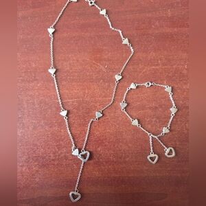 Tiffany & Co Lariat Necklavr Set